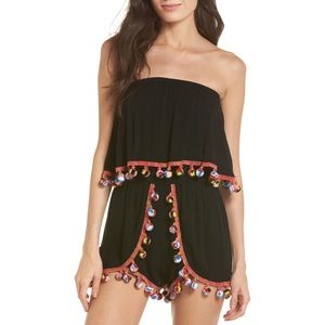NWT Surf Gypsy Red Fruit Punch Cover-Up Romper